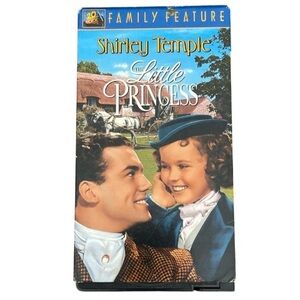6/$25 VHS The Little Princess Family Feature Movie Shirley Temple 1939 Remake